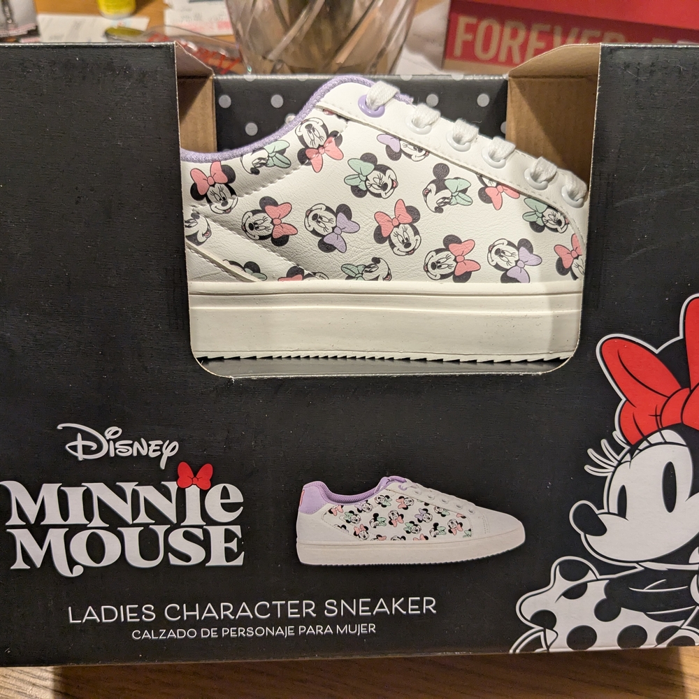 Disney Pink and Purple Minnie Mouse Sneakers